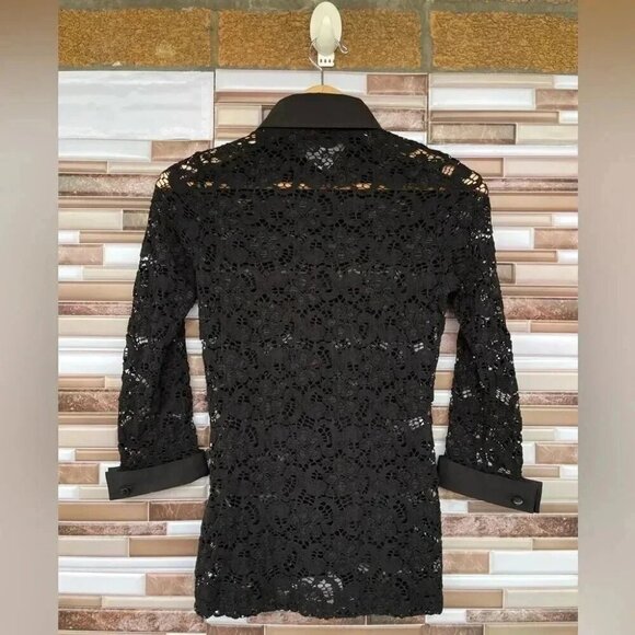 ANNE FONTAINE MELISSA SHIRT SIZE SMALL - Picture 8 of 10